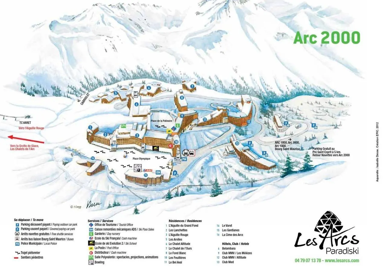 Residence Le Varet - Arcs 2000 Les Arcs